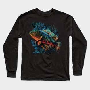 Peacock bass fishing Long Sleeve T-Shirt